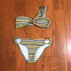 5/$30 Envya bohemian one strap bikini